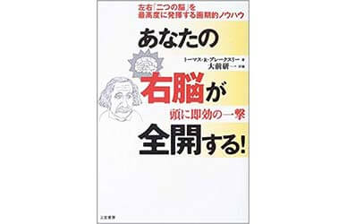 『あなたの右脳が全開する！（トーマス・Ｒ・ブレークスリー　訳 大前研一　三笠書房）の表紙画像