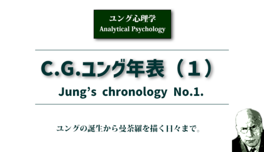 ユング年表（１）誕生〜フロイトとの訣別